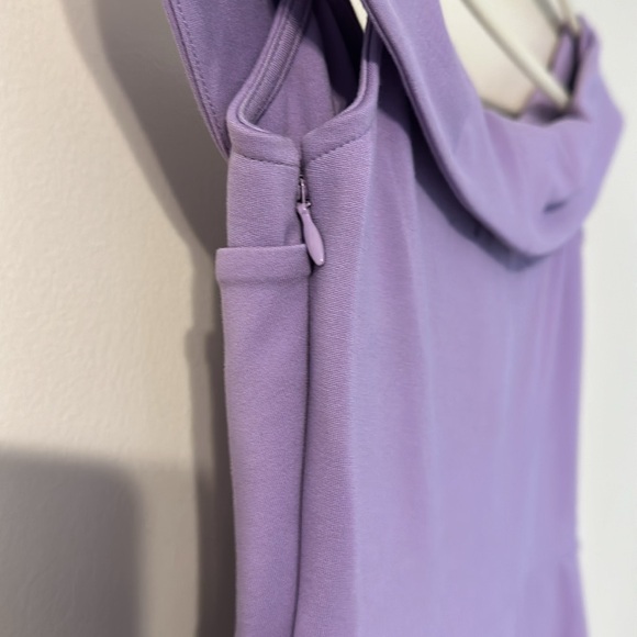NBD X Naven Jane Off-The-Shoulder Purple Mini Dress - Picture 6 of 10
